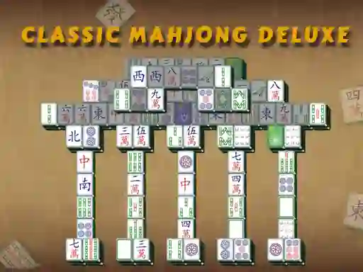 Mahjong Classic Deluxe — безплатна онлайн игра