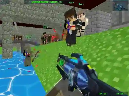 GunGame Paintball Wars — безплатна онлайн игра