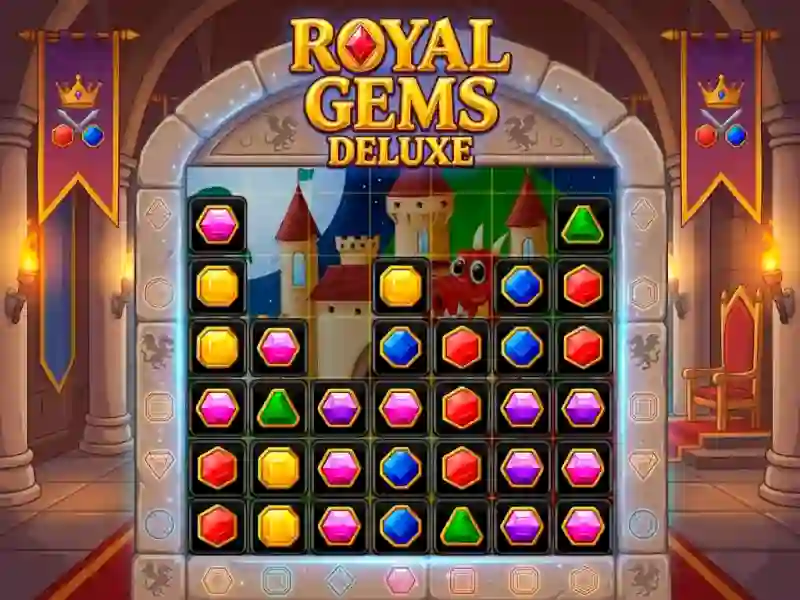 Royal Gems Deluxe — безплатна онлайн игра