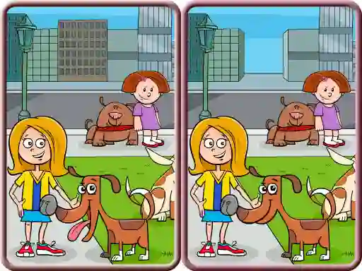 Spot The Differences City — безплатна онлайн игра