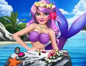 Princess Mermaid Makeup Style — безплатна онлайн игра