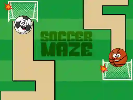 Soccer Maze — безплатна онлайн игра