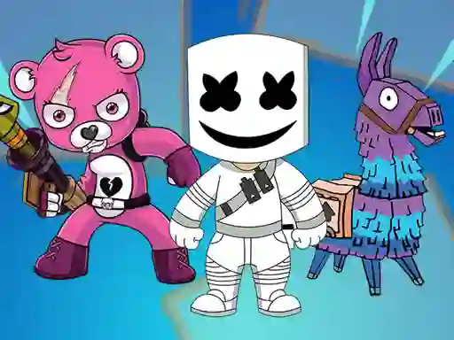 Battle Royale Coloring Book — безплатна онлайн игра