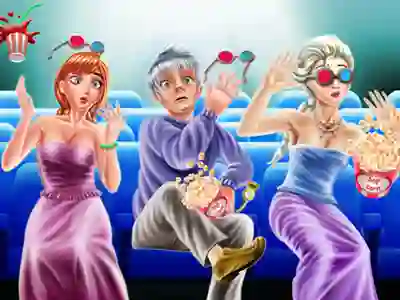 Ice Family Movie Night — безплатна онлайн игра