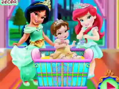 Baby Princesses Bedroom Decor — безплатна онлайн игра