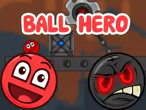 Ball Hero Adventure: Red Bounce Ball — безплатна онлайн игра