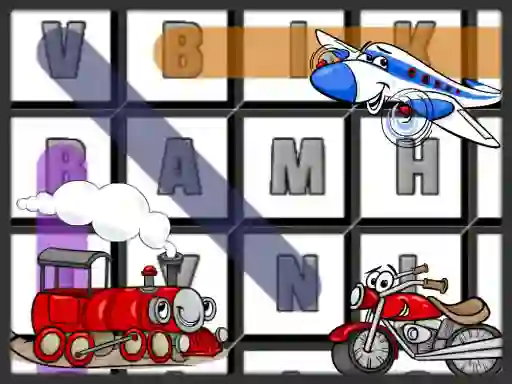 Word Search Transport — безплатна онлайн игра