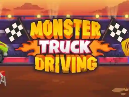 Monster Truck Driving — безплатна онлайн игра