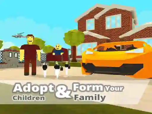 KOGAMA Adopt Children and Form Your Family — безплатна онлайн игра