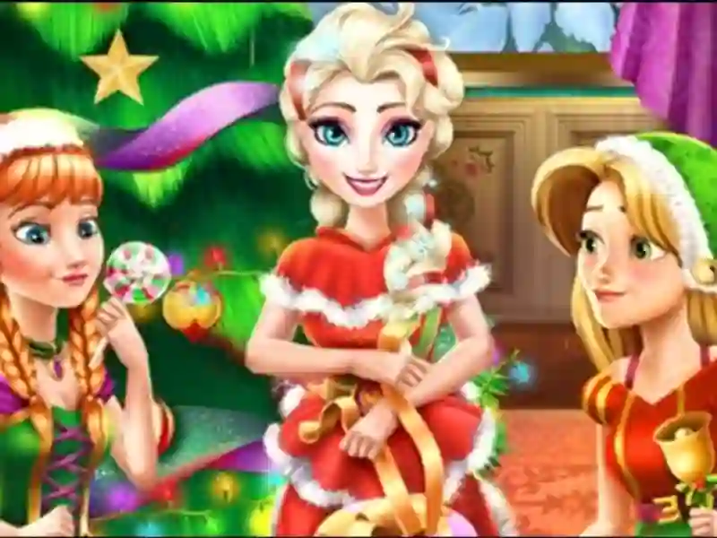 Disney Princess Christmas Party — безплатна онлайн игра