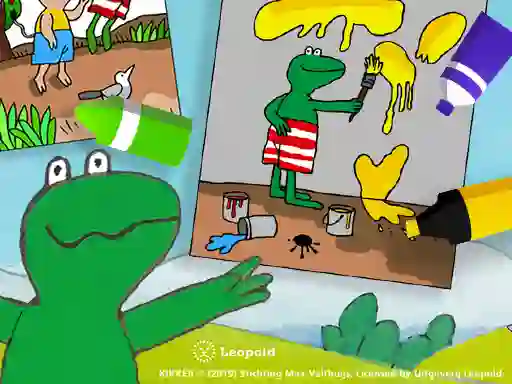 Coloring Kikker — безплатна онлайн игра