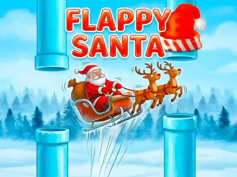 Flappy Santa — безплатна онлайн игра