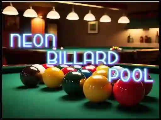 Neon Billard Pool — безплатна онлайн игра