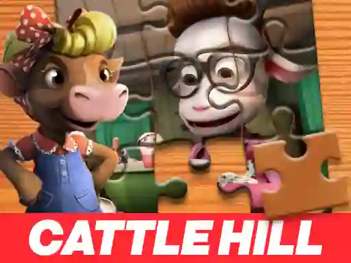 Christmas at Cattle Hill Jigsaw Puzzle — безплатна онлайн игра