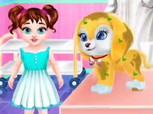 Baby Taylor Puppy Care — безплатна онлайн игра