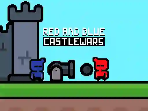 Red and Blue Castlewars — безплатна онлайн игра