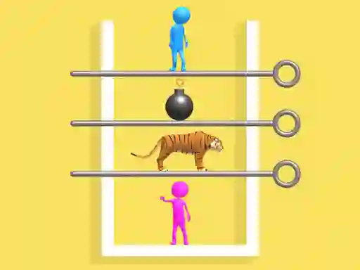 Love Pins Pull Pins and Brain Wash — безплатна онлайн игра