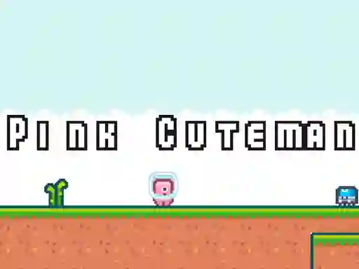 Pink Cuteman — безплатна онлайн игра