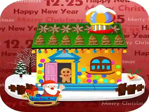 Perfect Christmas Cottage — безплатна онлайн игра