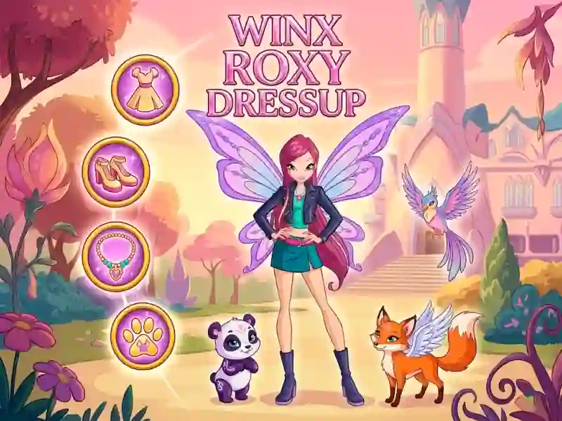 Winx Roxy Dressup — безплатна онлайн игра