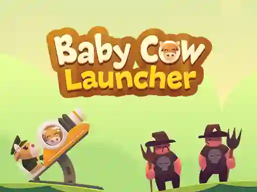 Baby Cow Launcher — безплатна онлайн игра