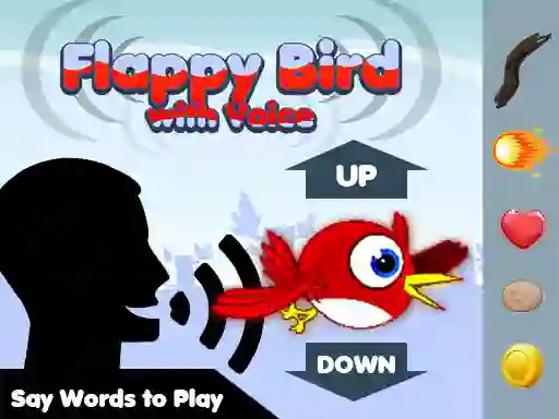 Flappy Bird With Voice — безплатна онлайн игра