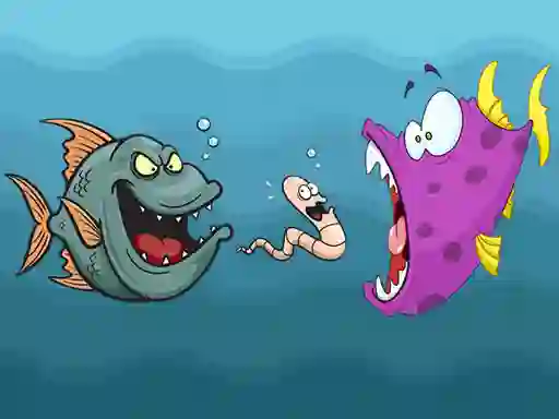 Angry Fish Coloring — безплатна онлайн игра