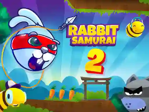 Rabbit Samurai 2 — безплатна онлайн игра