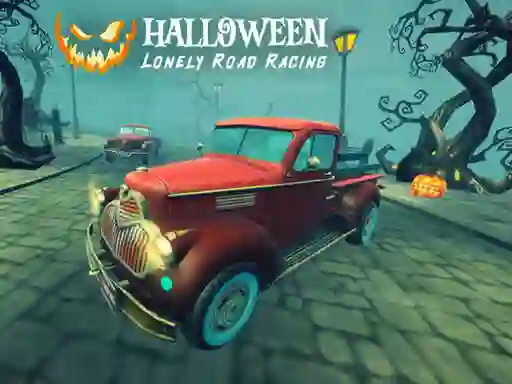 Halloween Lonely Road Racing — безплатна онлайн игра