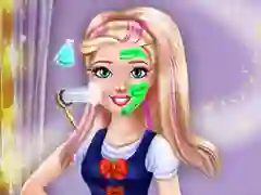 College Princess Spa Makeup — безплатна онлайн игра