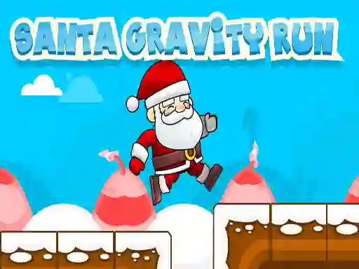 Santa Gravity Run — безплатна онлайн игра