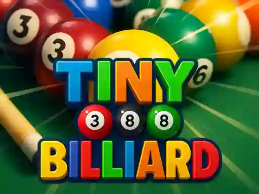 Tiny Billiard — безплатна онлайн игра