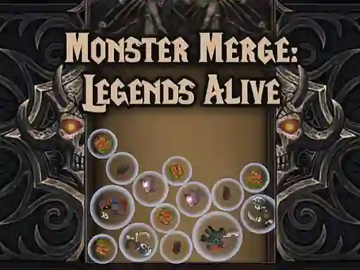Monster Merge Legends Alive — безплатна онлайн игра