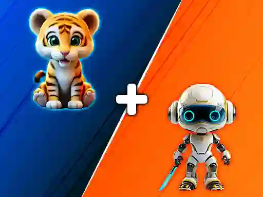 Animals Mix Up AI Hybrid — безплатна онлайн игра