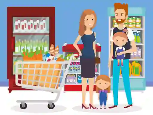 Happy Shopping Jigsaw — безплатна онлайн игра