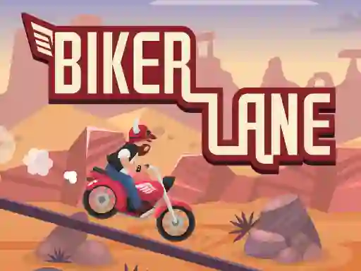 Biker Lane — безплатна онлайн игра