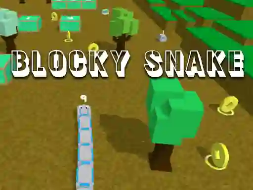 Blocky Snake — безплатна онлайн игра