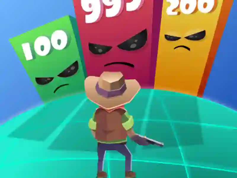Shoot Block Rush 3D — безплатна онлайн игра