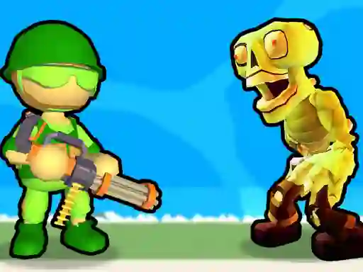 Destruction of Stickman Zombie — безплатна онлайн игра