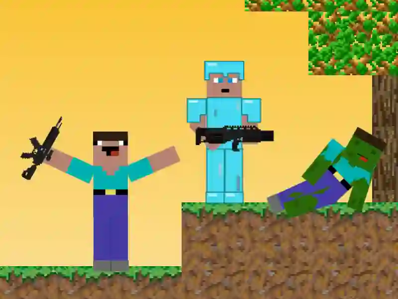 Noob vs Pro: Zombie Apocalypse — безплатна онлайн игра