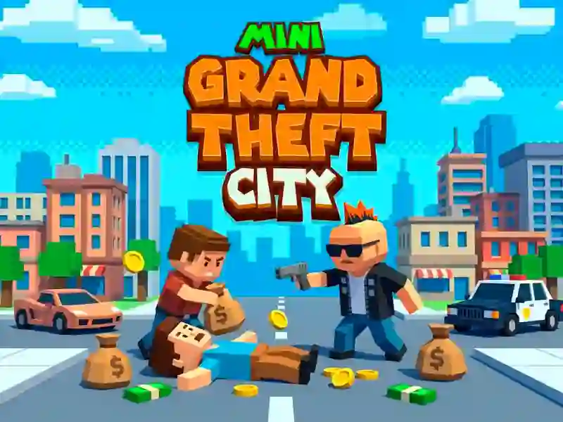 Mini Grand Theft City — безплатна онлайн игра