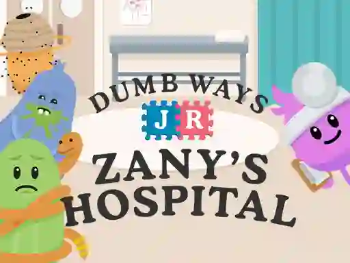 Dumb Ways Jr Zany's Hospital — безплатна онлайн игра
