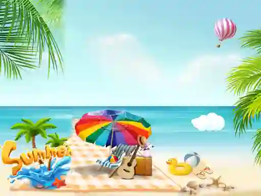 Summer Beach Slide — безплатна онлайн игра