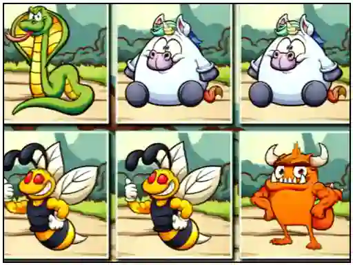 Animals Memo Match — безплатна онлайн игра