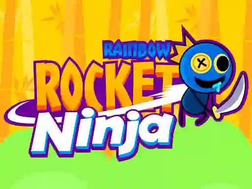Rainbow Rocket Ninja — безплатна онлайн игра