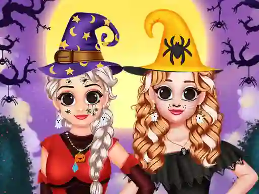 BFFs Hello Halloween — безплатна онлайн игра