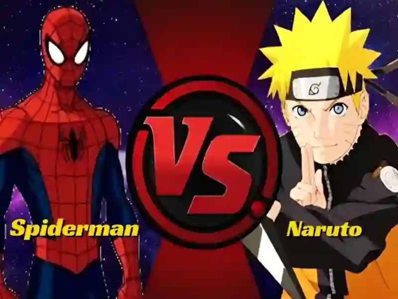 Spiderman Vs Naruto — безплатна онлайн игра