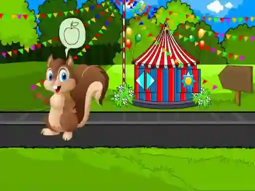 Feed the squirrel — безплатна онлайн игра