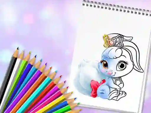 Cute Animals Coloring Book — безплатна онлайн игра