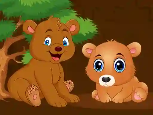 Baby Bear Jigsaw — безплатна онлайн игра